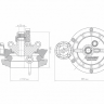 Оголовок скважинный Джилекс ОСПБ 110-130/25