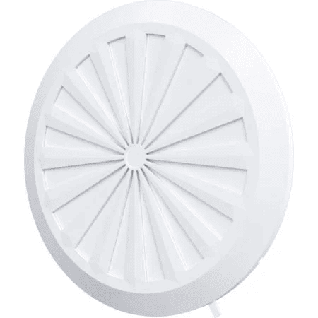 10RKU Решетка универсальная регулируемая D180 с фланцем D90-160 10RKU Решетка универсальная регулируемая D180 с фланцем D90-160