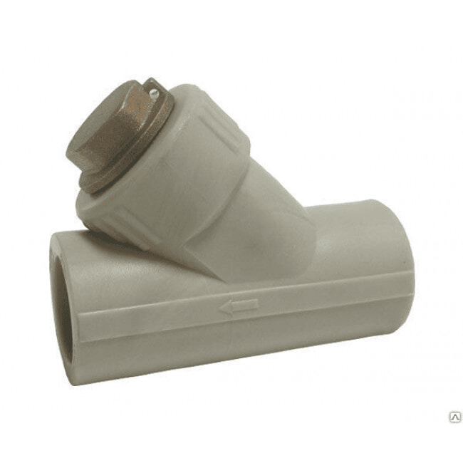 Фильтр сетчатый ПП 20х1/2" ВН/ВН (Valfex) серый
