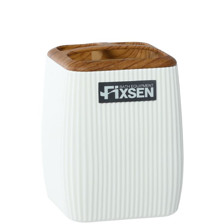 FX-402-3 Стакан Fixsen "WHITE WOOD"