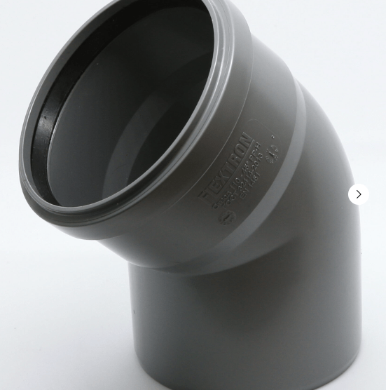 Отвод канализационный Ду110х45° FLEXTRON
