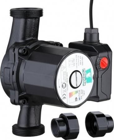 Циркуляционный насос PUMPMAN TRS25/8(Pmax-137Вт, Hmax-8м., Qmax-4,2м3/ч, гайки/кабель)