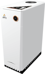 Котел газовый напольный двухконтурный "ARTU" S17К АОГВК-17,4 (SIT) (дымоход d125)