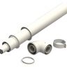 Комплект коаксиальный 60/100 L=0.75м с коленом, универсальный Ал/Ал RADOstill