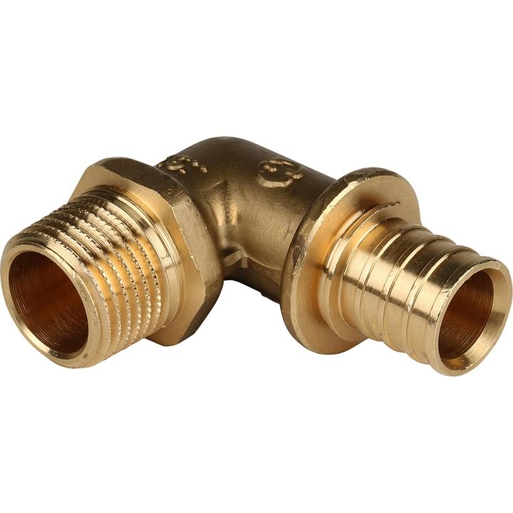 SFA-0005-002012 STOUT Угольник-переходник 20х1/2Н для трубы из сшитого полиэтилена