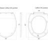 Сиденье для унитаза АниПласт, полипропилен WS0100